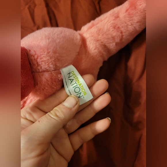 Aurora Destination Nation Pink River Otter Plush Stuffed Animal Toy Soft - Picture 3 of 3